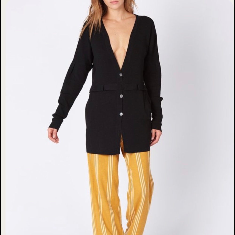 Maison Mayle La Feminine Bette Wool Blend Cardigan